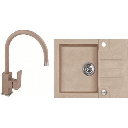 ALVEUS set drez Rock 30 beige + batérie Lucy beige