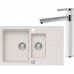 ALVEUS set drez Rock 70 pearl + batérie Zina pearl