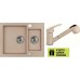ALVEUS set drez Rock 80 beige + batérie AM 20 beige + darček