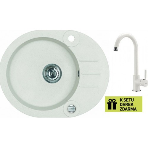 ALVEUS set drez Roll 40 white + batéria AM 120 white + darček ALVEUS set drez Roll 40 white + batéria AM 120 white + darček