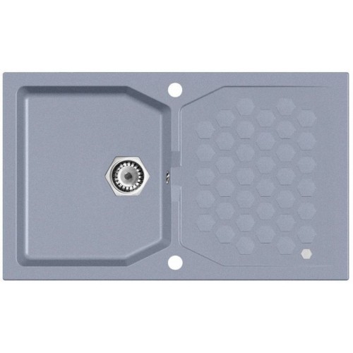 ALVEUS SENSUAL 30 kuchynský drez granitový, 850 x 520 mm, steel 04