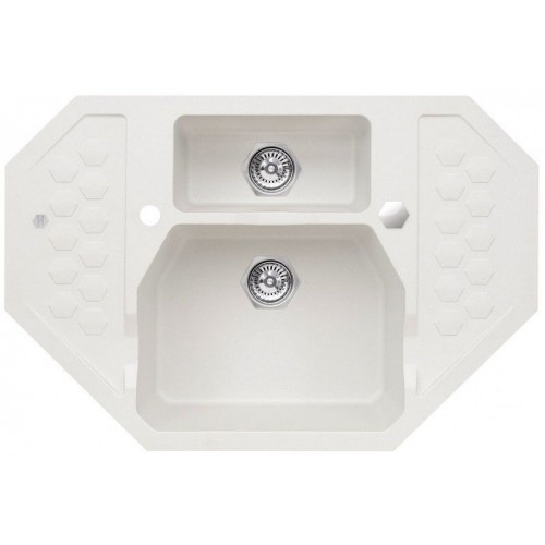 ALVEUS SENSUAL 60 kuchynský drez granitový, 900 x 610 mm, white 11 ALVEUS SENSUAL 60 kuchynský drez granitový, 900 x 610 mm, white 11