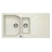 ALVEUS Sensual 70 kuchynský drez granitový, 980 x 520 mm, pearl 01 4307001