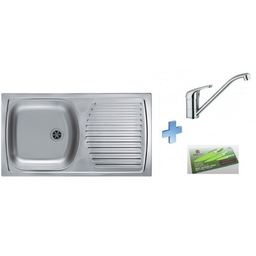 ALVEUS set drez Basic 170 + batéria Milena II chróm + sada nožov ALVEUS set drez Basic 170 + batéria Milena II chróm + sada nožov