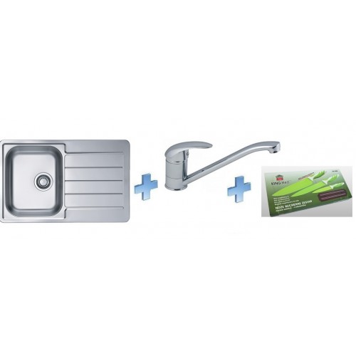 ALVEUS set drez Line 80 satin + batéria Milena chróm + sada nožov