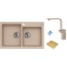 ALVEUS set drez Rock 90 beige + batérie Eureka (Janet) beige + doska na krájanie
