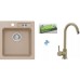 ALVEUS set drez Victoria 20 beige + batéria Layla beige + sada nožov