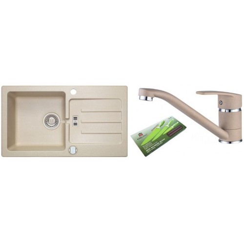 ALVEUS set drez Victoria 30 beige + batérie Milena beige + sada nožov Zadarmo