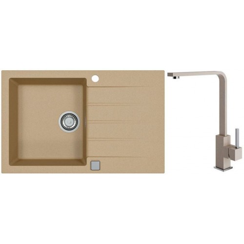 ALVEUS Set CADIT 20 drez 790x500 mm + batéria AFRA, béžová