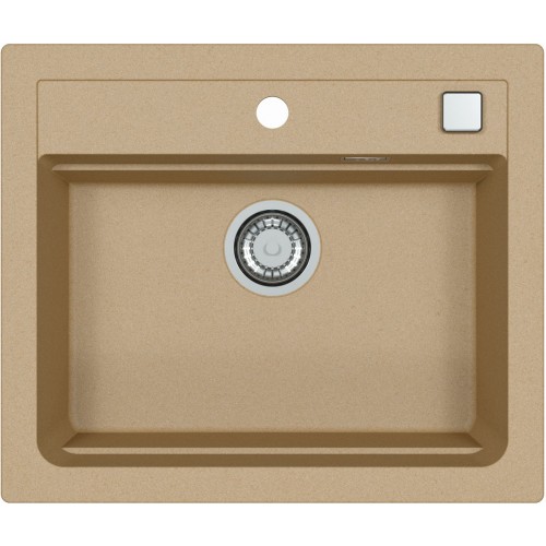 ALVEUS ATROX 30 kuchynský drez granitový, 590 x 500 mm, beige 1131994