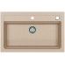 ALVEUS ATROX 40 kuchynský drez granitový, 790 x 500 mm, terra 1140444