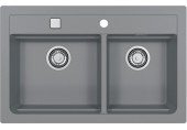 ALVEUS ATROX 50 kuchynský drez granitový, 790 x 500 mm, beton 1132001