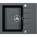 ALVEUS CADIT 10 kuchynský drez granitový, 590 x 500 mm, black 1132021