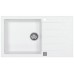 BAZÁR ALVEUS CADIT 40 kuchynský drez granitový, 860 x 500 mm, white 1132027 ROZBALENÉ!!