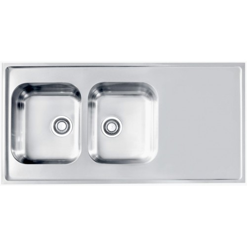 ALVEUS CLASSIC PRO 100 kuchynský drez nerez, 1200 x 600 mm, satin 1130474 ALVEUS CLASSIC PRO 100 kuchynský drez nerez, 1200 x 600 mm, satin 1130474