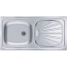 ALVEUS BASIC 80 kuchynský drez nerez, 860 x 435 mm, dekor 1008993