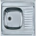 ALVEUS CLASSIC 20 satin celoplošný drez ľavý, 60x60 cm, 1009267