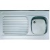 ALVEUS Classic 70 kuchynský drez, satin, pravý 1008893