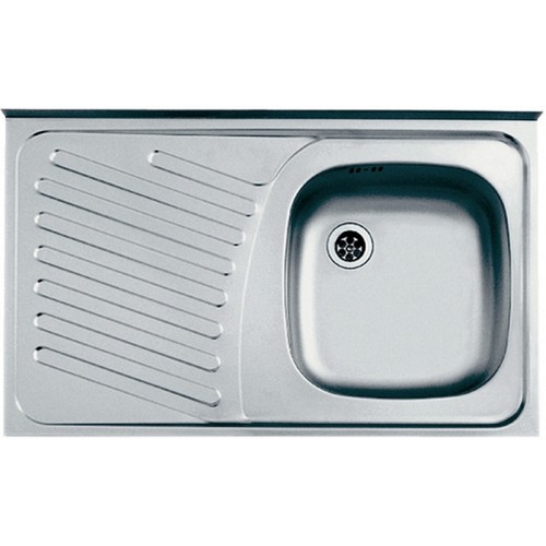 ALVEUS Compact 10 kuchynský drez, satin, pravý 1009427 ALVEUS Compact 10 kuchynský drez, satin, pravý 1009427