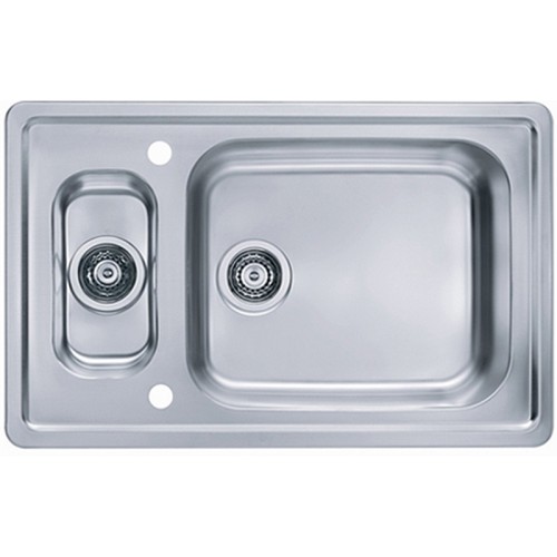 ALVEUS Praktik 50 kuchynský drez, 810 x 510 mm, satin 1009360