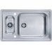 ALVEUS Praktik 50 kuchynský drez, 810 x 510 mm, satin 1009360