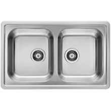ALVEUS ELEGANT 40 kuchynský drez nerez, 810 x 510 mm, satin 1009383