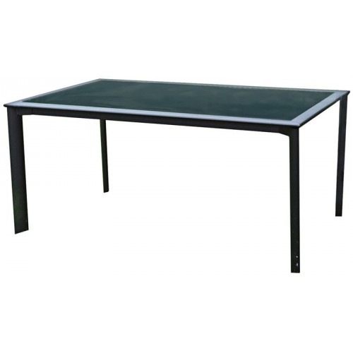 Stôl ANGELA ZWT-26 záhradný 160 x 90 x 74 cm, čierna 610/11