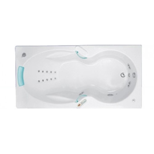 TEIKO Vaňa Apollonia hydromasážne 180 x 90 cm - HTP systém DUO V217180N04T03051