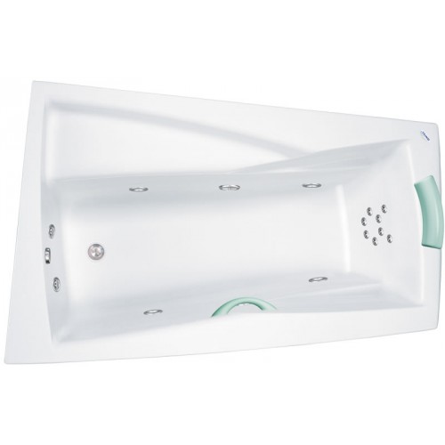 TEIKO Vaňa Ara L rohová 160 x 105 cm - HTP systém DUO, ľavá V210160L04T06051