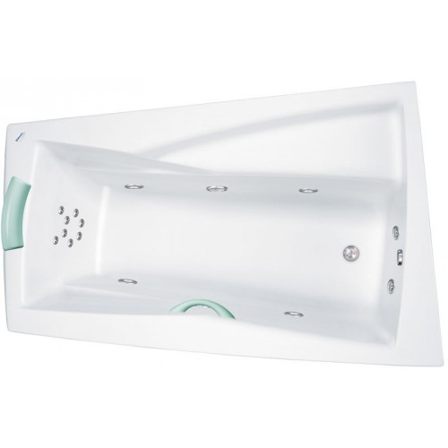 TEIKO Vaňa Ara P rohová 160 x 105 cm - HTP systém ECO HYDROAIR, pravá V210160R04T06231