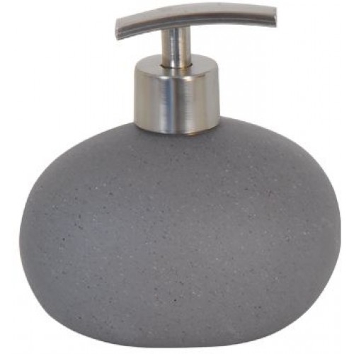 ARTTEC Dávkovač mydla - BALI - keramika + plast - grey stone MSV00002