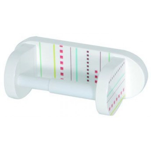ARTTEC Držiak na toaletný papier - MDF - bez krytu - colored rain MSV00075 ARTTEC Držiak na toaletný papier - MDF - bez krytu - colored rain MSV00075