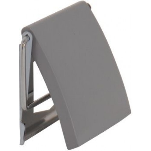 ARTTEC Držiak na toaletný papier - MDF + nerez - s krytom - grey MSV00084 ARTTEC Držiak na toaletný papier - MDF + nerez - s krytom - grey MSV00084
