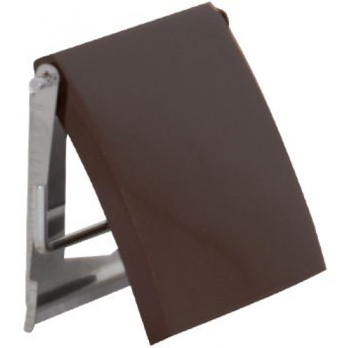 ARTTEC Držiak na toaletný papier - MDF + nerez - s krytom - chocolate MSV00085