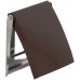ARTTEC Držiak na toaletný papier - MDF + nerez - s krytom - chocolate MSV00085