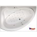 ARTTEC Massage FLAT 150x90 ľavá Hydro a air masážna akrylátová vaňa PAN00747