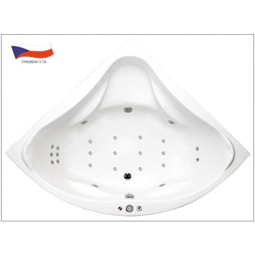 ARTTEC LUXUS MASSAGE 140x140 Luxusná hydromasážna vaňa PAN00722