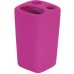 ARTTEC Kelímok na kefky a pastu - HAITI - keramika - raspberry MSV00176