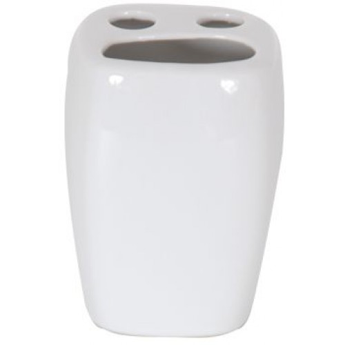ARTTEC Kelímok na kefky a pastu - keramika - white MSV00179 ARTTEC Kelímok na kefky a pastu - keramika - white MSV00179