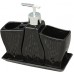 ARTTEC SET 1 - BLACK Séria kúpeľňových doplnkov SOR01341