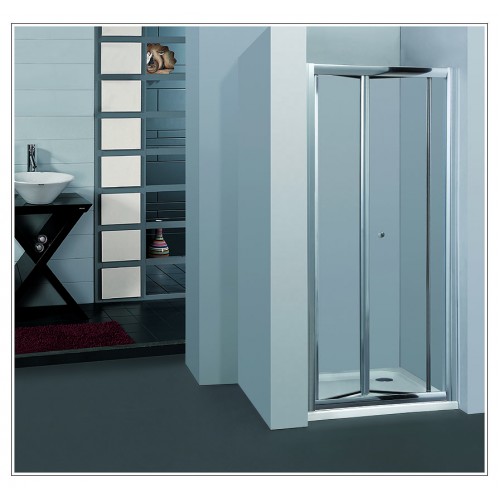 ARTTEC Mary 900 NEW Sprchové dvere do niky zalamovacie dvojdielne PAN00866