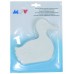 ARTTEC Protišmykové podložky do vane - set 5 ks - white ducks MSV00366
