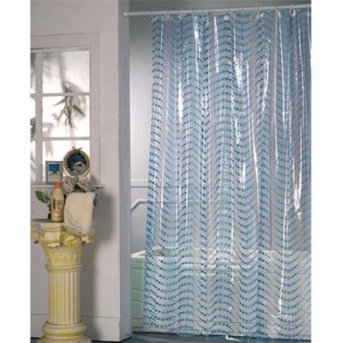 ARTTEC Sprchový záves - 180x200 cm - PVC - blue pearls MSV00597