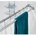 ARTTEC Závesová tyč s držiakom na uterák - 75-125 cm - nerez MSV00794