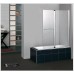 ARTTEC Zástena 506 chrome clear Vaňová zástena dvojdielna PAN00625