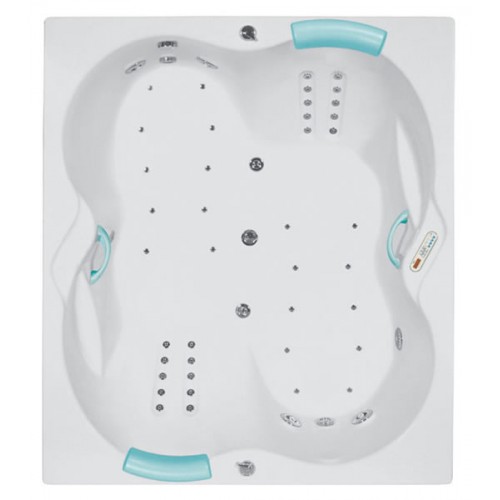 TEIKO Vaňa Athina hydromasážne 180 x 155 cm - HTP systém BASIC V217185N04T01011
