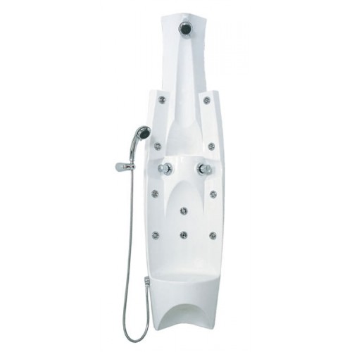 TEIKO Athos sprchový masážny panel 200 x 50 x 11cm, termostatickou batériou V262200N66T010