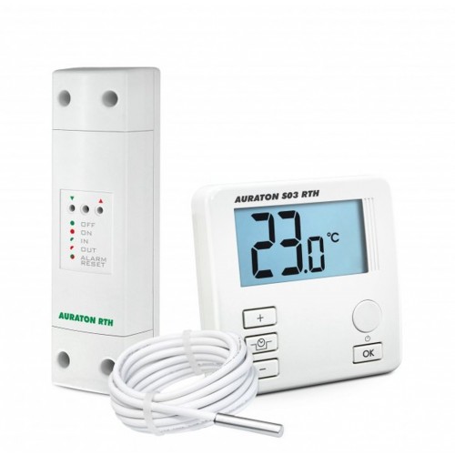 AURATON S03 RTH bezdrôtový termostat pre obehové čerpadlá, 16A AURATON S03 RTH bezdrôtový termostat pre obehové čerpadlá, 16A