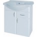 INTEDOOR AZZURRA spodná kúpeľňová skrinka 60 cm, s umývadlom 65 cm, biela AZ65/01