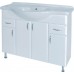 INTEDOOR AZZURRA spodná kúpeľňová skrinka 90 cm, s umývadlom 95 cm, biela AZ95N/01 